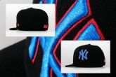 NEW YORK YANKEES BLACK BLUE RED NEW ERA