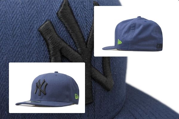 NEW YORK YANKEES HERRINGBONE 59FIFTY FITTED NEW ERA